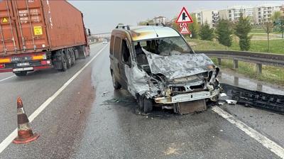 Be� metreyle hayata tutundu: Polis kap�s�nda inan�lmaz kurtulu�