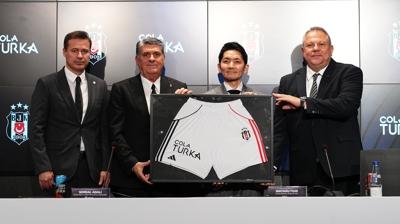 Be�ikta�'�n yeni sponsoru Cola Turka oldu