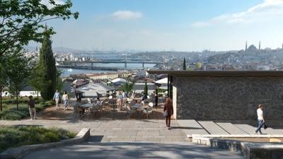 Fatih'e yeni nefes alan�: Tarihi yar�mada bu terastan izlenecek