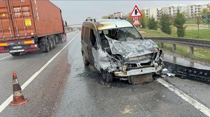 Be� metreyle hayata tutundu: Polis kap�s�nda inan�lmaz kurtulu�