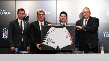 Be�ikta�'�n yeni sponsoru Cola Turka oldu