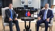 Bakan Fidan NATO Genel Sekreteri Rutte ile g�r��t�