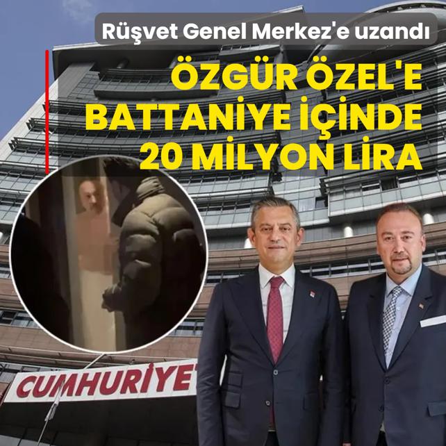 U�ak'taki r��vet skandal� Genel Merkez'e uzand�! �zel'e battaniye i�inde 20 milyon lira