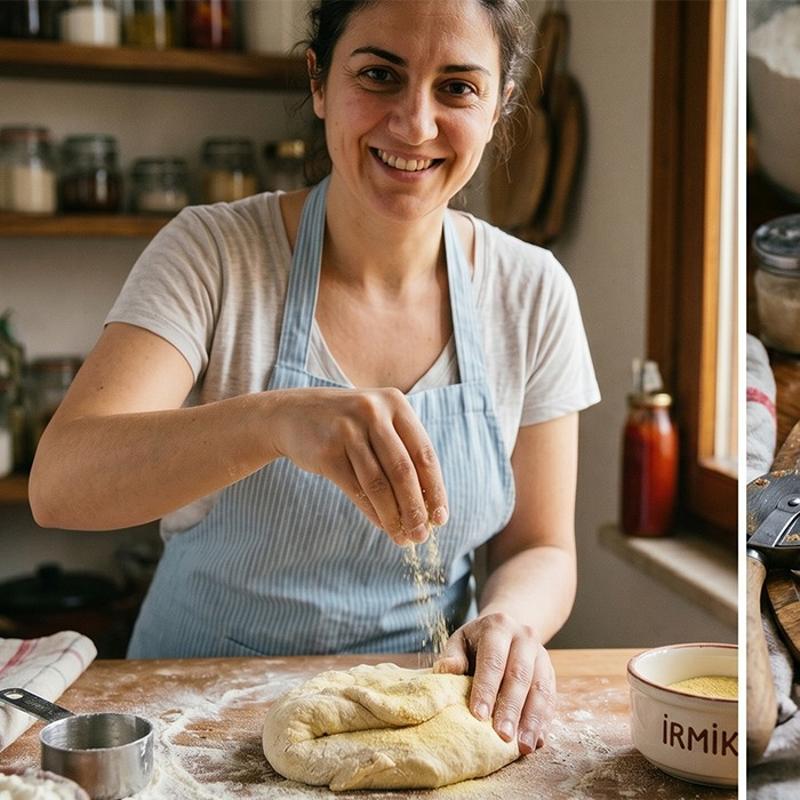 Ustas� pizza hamurunun form�l�n� a��klad�: So�uk fermantasyon ve irmik! ��te nefis tarif