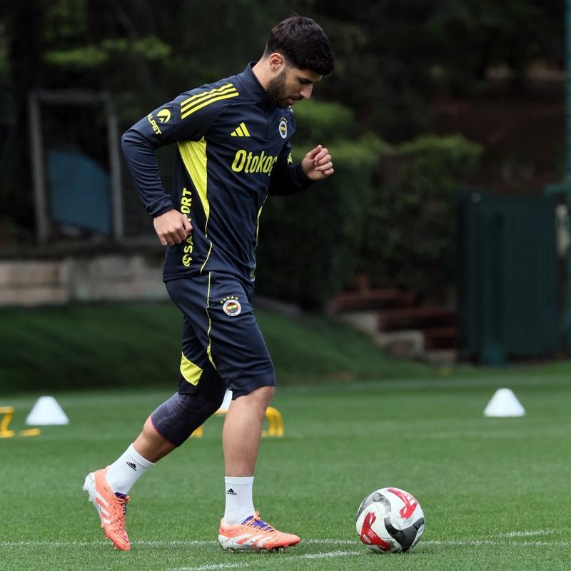 Fenerbah�e'de Galatasaray derbisi mesaisi ba�lad�! Marco Asensio'dan m�jdeli haber