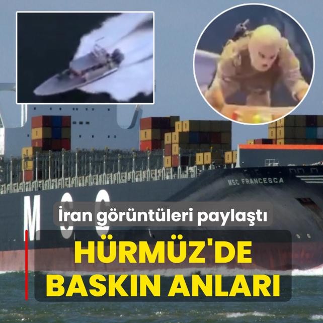 H�rm�z'de bask�n anlar�... �ran g�r�nt�leri payla�t�