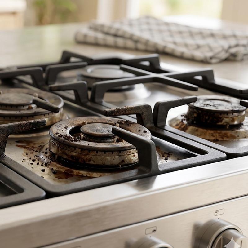 Kimse bunu bilmiyor: Kararan ocak g�zlerini ilk g�nk� haline getiren 5 dakikal�k y�ntem