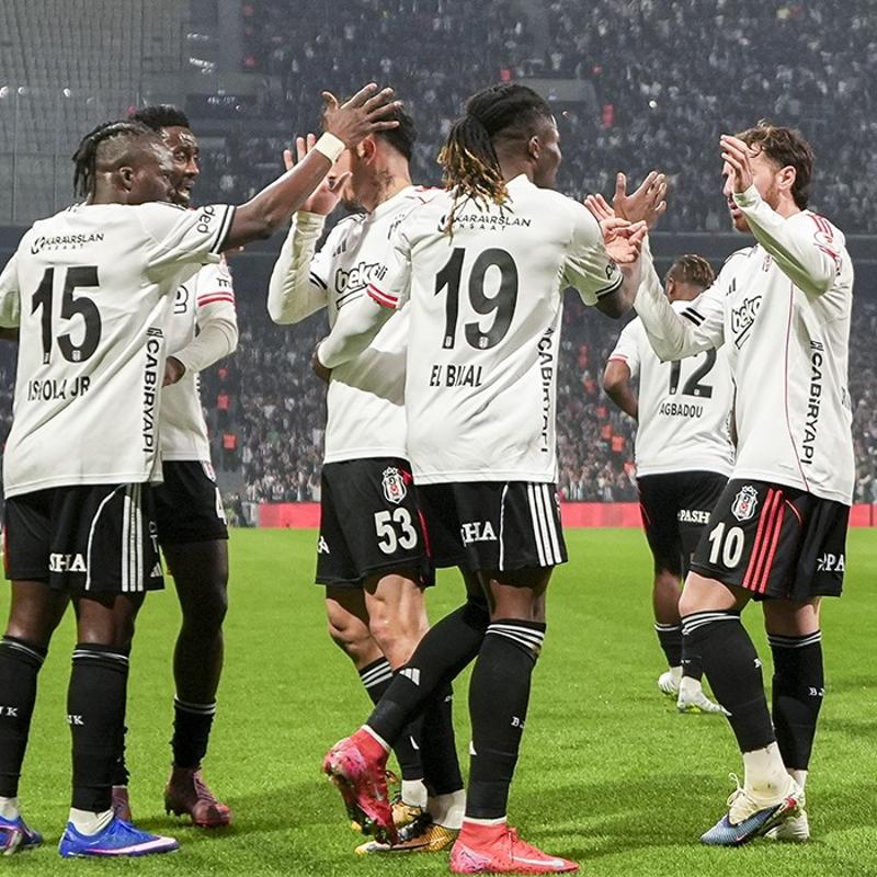 MA� SONUCU: Be�ikta� 3-0 Alanyaspor