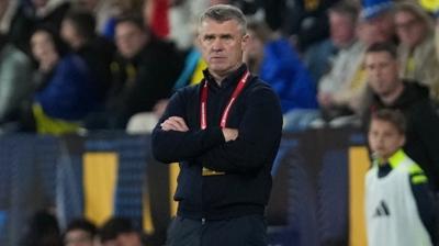 Ukrayna Milli Tak�m�'nda Rebrov ile yollar ayr�ld�