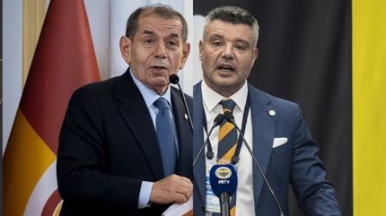 Derbi �ncesi tansiyon y�kseldi! Galatasaray ve Fenerbah�e sosyal medyada at��t�