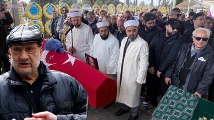 Usta oyuncuya veda... Ferdi Atuner al bayra�a sar�l� tabutuyla u�urland�