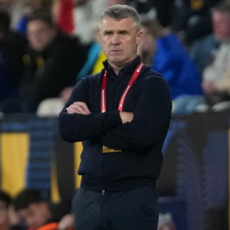 Ukrayna Milli Tak�m�'nda Rebrov ile yollar ayr�ld�