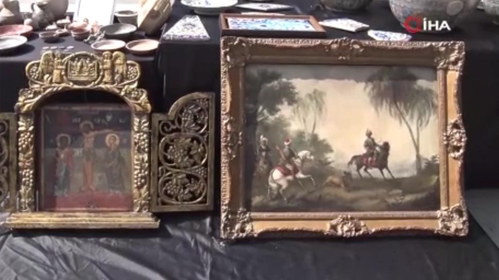 İstanbul'da tarihi eser operasyonu! Sultan Abdülmecid'in hocasının tablosu ele geçirildi