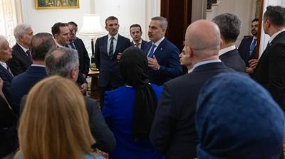 Bakan Fidan'dan Birle�ik Krall�k ziyareti