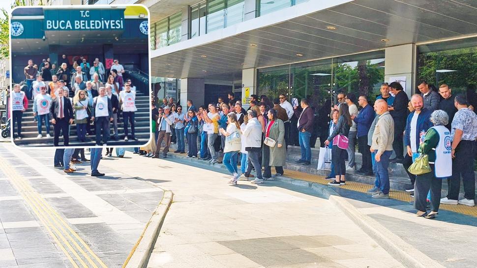 Buca ve Kar��yaka'da alacak isyan�