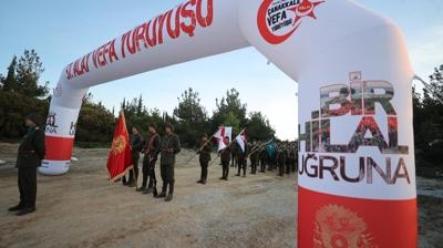 111 y�ll�k gurur! Gelibolu'da 57. Alay Vefa Y�r�y��� ba�lad�