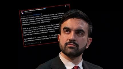 Mamdani'den soyk�r�m iftiras�! T�rkiye'yi ve Osmanl�'y� hedef ald�