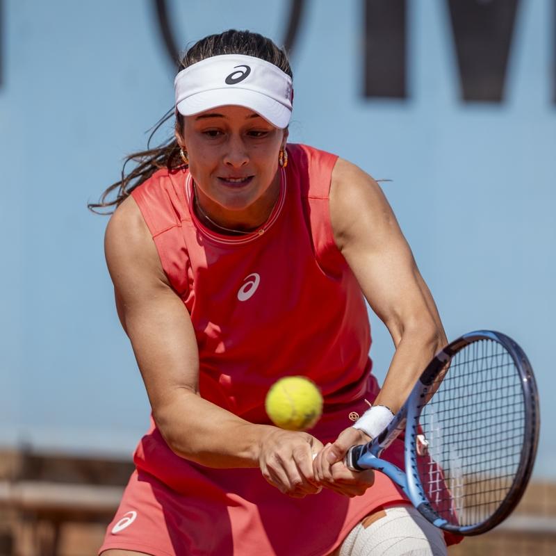 Milli tenis�i Zeynep S�nmez, Madrid A��k'tan elendi