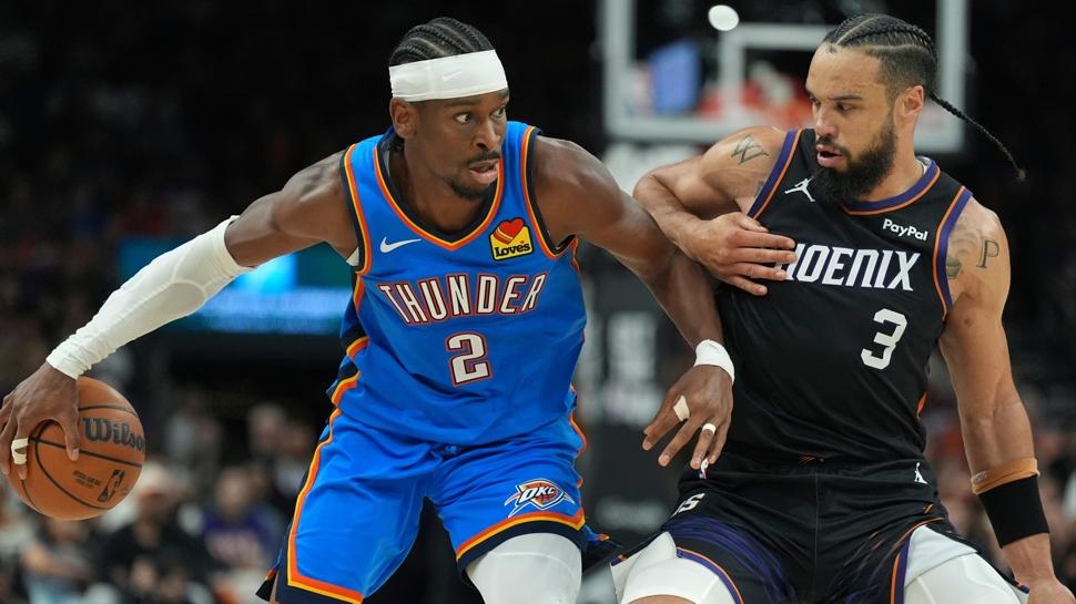 Oklahoma City Thunder, Phoenix Suns'ı yenerek seriyi 3-0 yaptı