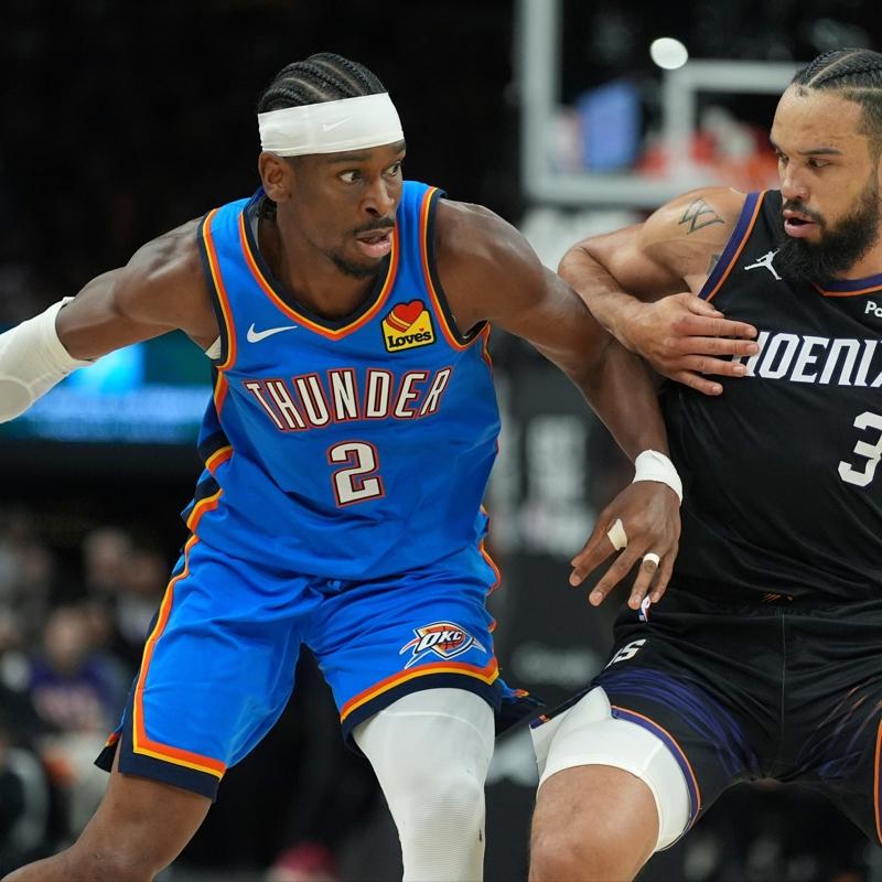Oklahoma City Thunder, Phoenix Suns'� yenerek seriyi 3-0 yapt�