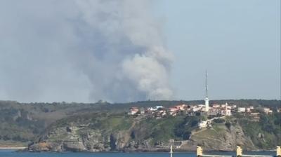 Beykoz'da orman yang�n�