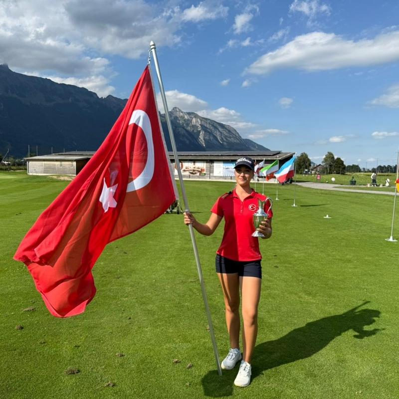 Milli golf�� Deniz Sapmaz, Fransa'da yar��acak