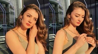 �Hay�rl�s�' diyerek duyurdu: Burcu �zberk oyunculu�u mu b�rakt�?