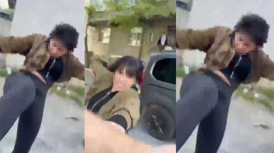 '�ocuklar� neden ge� al�yorsun?' dedi daya�� yedi! �fkeli kad�n eski e�ine deh�eti ya�att�