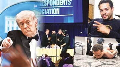 Washington'da panik gecesi: Trump'a silahl� bask�n! �� y�lda 4. sald�r�