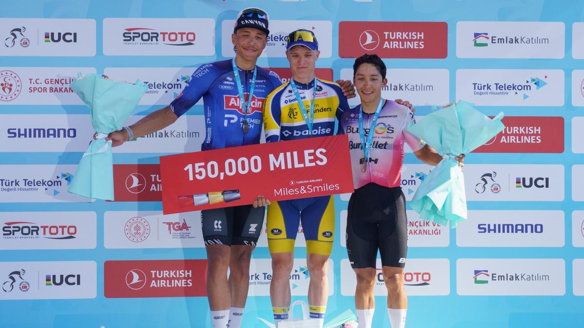 Cumhurba�kanl��� T�rkiye Bisiklet Turu yar�� Tom Crabbe foto�raflar� resimleri