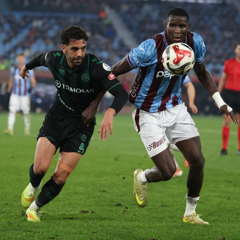 Trabzonspor deplasmanda Konyaspor'a konuk olacak