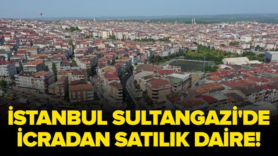 İstanbul Sultangazi'de icradan satılık 70 metrekare daire!