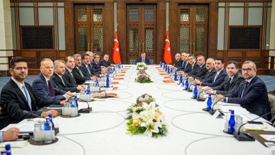 Ekonomi Koordinasyon Kurulu, Cumhurba�kan� Yard�mc�s� Y�lmaz ba�kanl���nda topland�