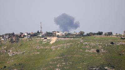 ��galci �srail, L�bnan'�n g�neyini vurdu