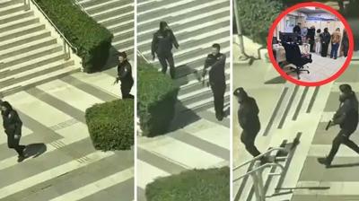 Plazadan g�l�p video �ekmi�lerdi! Polisimizle alay edenler hakk�nda karar