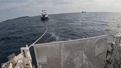 Tekne keyfi h�sranla bitti! 2 ki�i kurtar�ld�