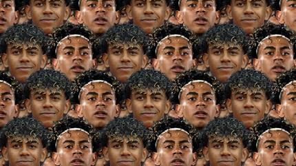 Zeka testi: Yamal g�rsellerinin i�indeki Victor Osimhen nerede? 660 futbol tutkunu denedi 12'si buldu