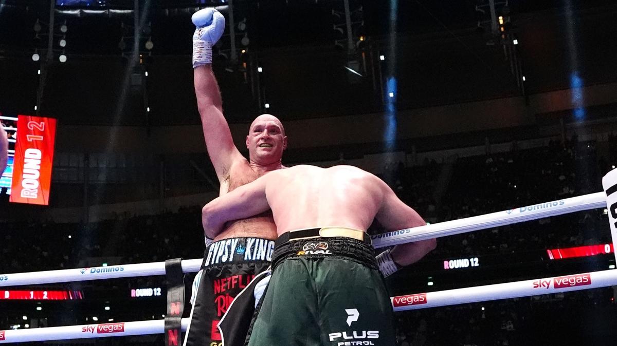 Anthony Joshua  Tyson Fury  Boks Ma�� foto�raflar� resimleri