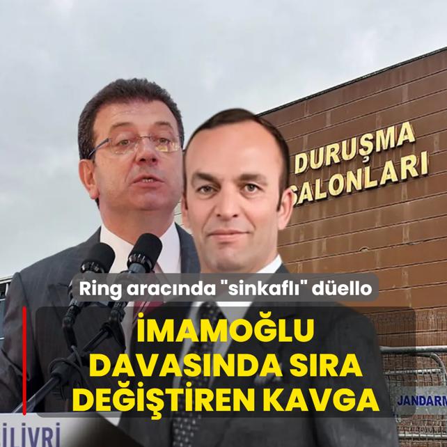 Ring arac�nda �sinkafl�� d�ello! �mamo�lu davas�nda savunma s�ras�n� de�i�tiren kavga