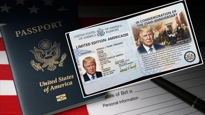 ABD'de 'Trumport' d�nemi: Kurulu�un 250'inci y�l�na �zel bas�lacak