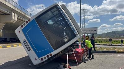 Bart�n'da feci kaza: �ok say�da yaral� var