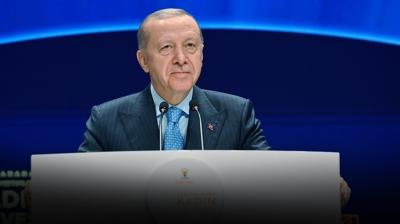 Ba�kan Erdo�an'dan �srail barbarl���na tepki: Medeni denilen d�nya �� maymunu oynuyor 