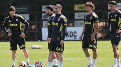 Fenerbah�e, Ba�ak�ehir ma�� haz�rl�klar�n� s�rd�rd�