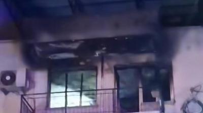 �zmir'de yang�n facias�: Ya�l� adam hayat�n� kaybetti