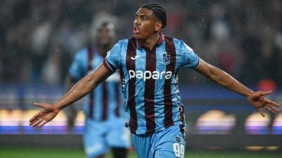 Trabzonspor'un deplasman golc�s� Felipe Augusto