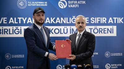 Ula��mda ye�il d�n���m! Bakanl�k ve S�f�r At�k Vakf� imzalar� att�