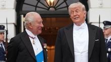 Beyaz Saray'da Trump'a so�uk du�... Kral Charles: Biz olmasayd�k Frans�zca konu�urdunuz