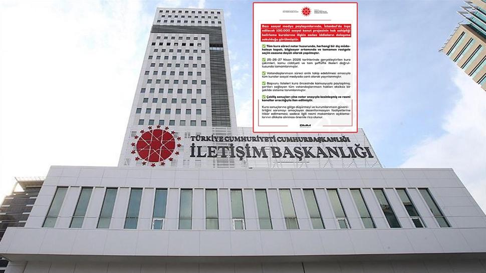 TOKİ kuralarına yönelik algı oyunu... DMM sert dille yalanladı