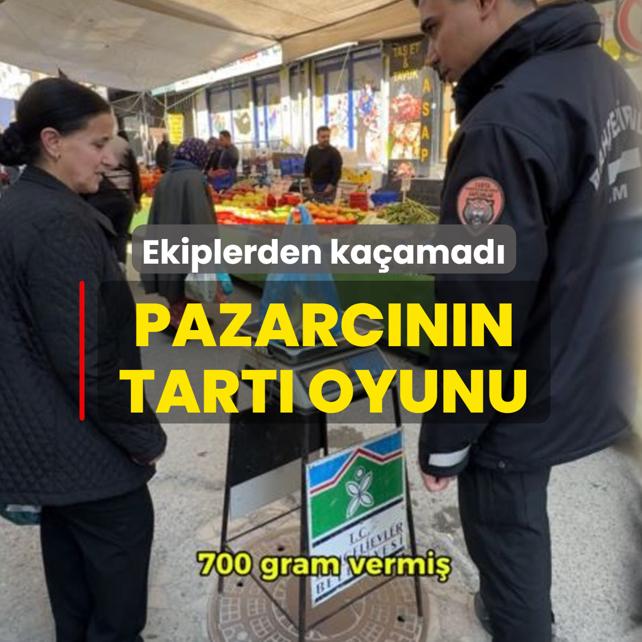 Bah�elievler'de pazarc�n�n tart� oyunu! Usuls�zl��� belediye ekipleri a���a ��kard�