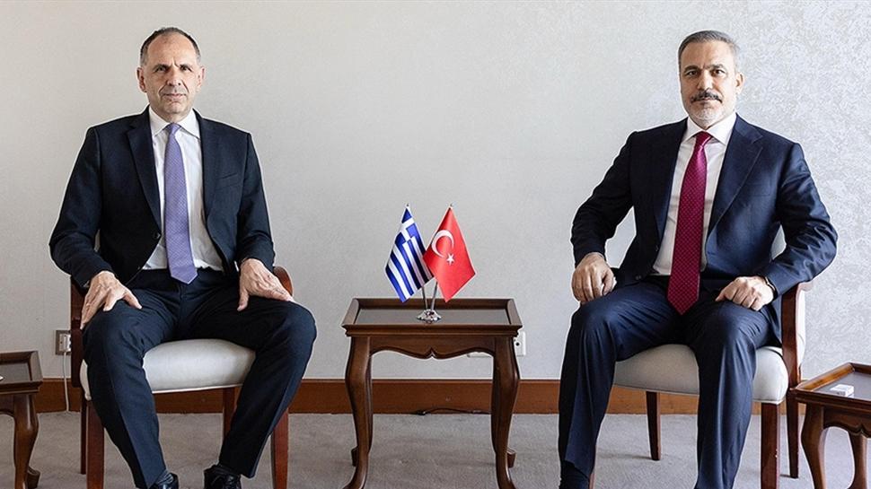 Dışişleri Bakanı Fidan, Yunan mevkidaşı Gerapetritis ile görüştü